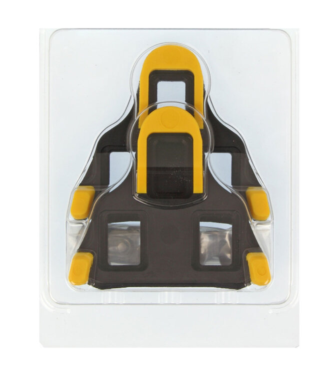 SPD-SL Schoenplaatje Geel geschikt voor Shimano SPD SL pedalen