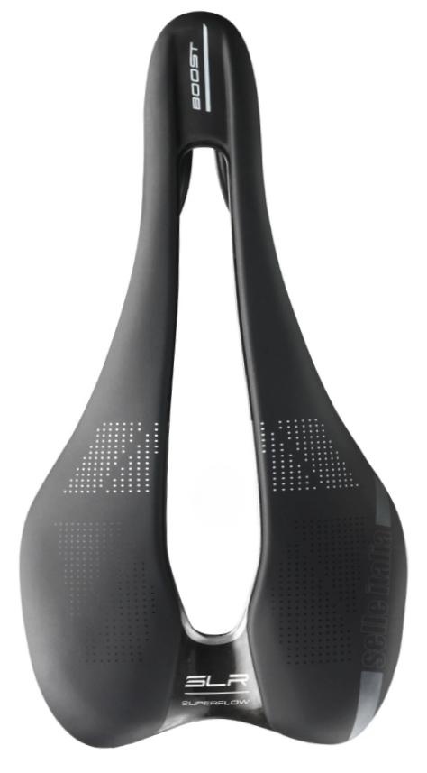 パーツ selle ITALIA SLR BOOST Selle Italia SLR TM Boost Superflow L3 Fietszadel Zwart