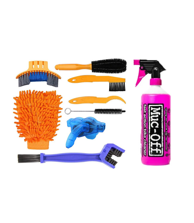 Fietschoonmaakpakket Muc-Off met 8 borstelsels