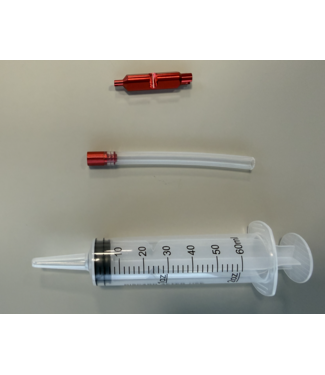 WP Tubeless Sealant Injector 60 ml + Aluminium Ventielkern Tool