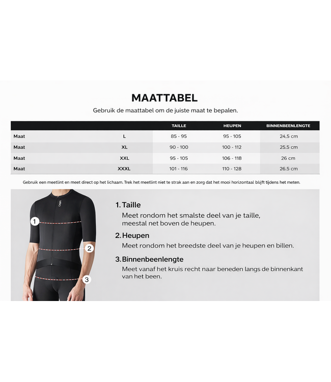 MBO Cycling Prime Bib Shorts T100 Heren Fietsbroek met Bretels