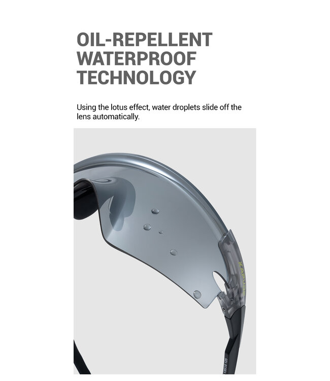 Kapvoe K410 Sportbril – Fotochromatische frameless fietsbril