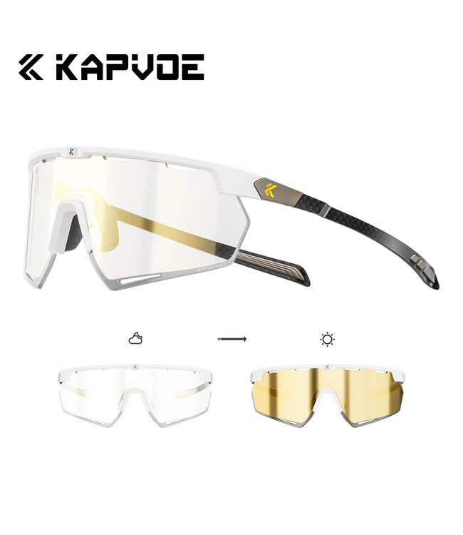 Kapvoe K432 Sportbril – Fotochromatische fietsbril