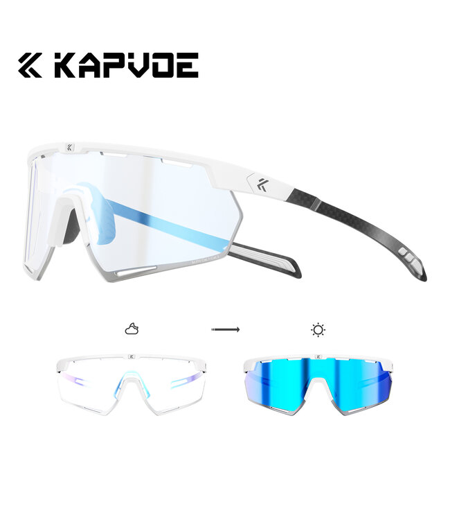 Kapvoe K432 Sportbril – Fotochromatische fietsbril