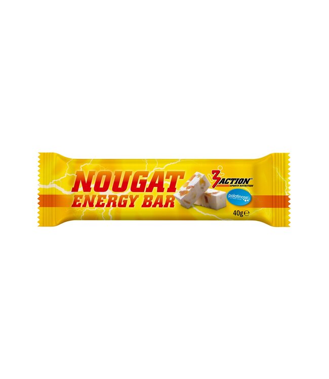 3Action Nougat Energy Bar 40 Grams
