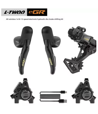 L-Twoo L-TWOO eGR Elektronische Gravel Groepset – 1×12 Speed (Draadloos, Hydraulisch)