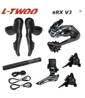 L-Twoo L-TWOO eRX Elektronische Racefiets Groepset – 2×10/11/12 Speed (Draadloos, Hydraulisch)
