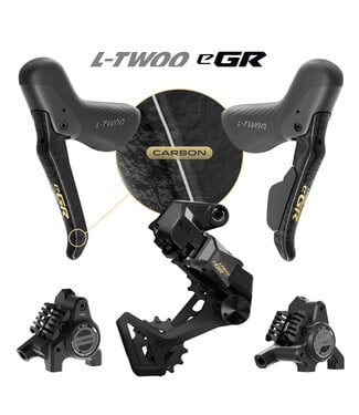 L-Twoo L-TWOO eGR Elektronische Gravel Groepset – 1×13 Speed (ook voor 10/11/12 speed, Draadloos, Hydraulisch)