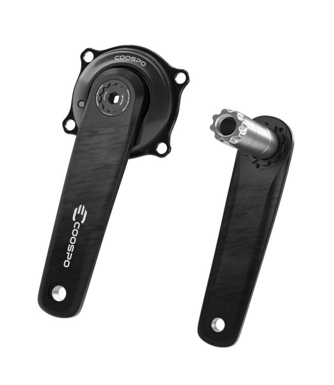 COOSPO S10 Carbon Powermeter Crankstel 24 mm Shimano Compatible