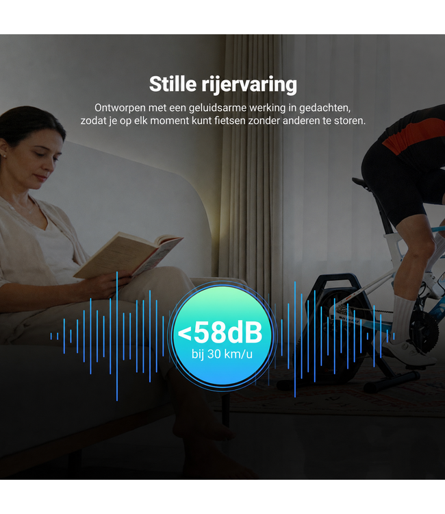 COOSPO T10 Smart Trainer – Direct Drive Fietstrainer