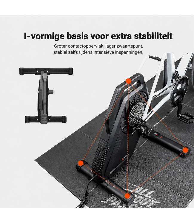 COOSPO T10 Smart Trainer – Direct Drive Fietstrainer