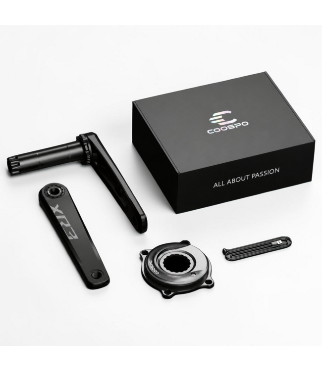 COOSPO S10 Alu Powermeter Crankstel 29 mm Sram Dub Compatible