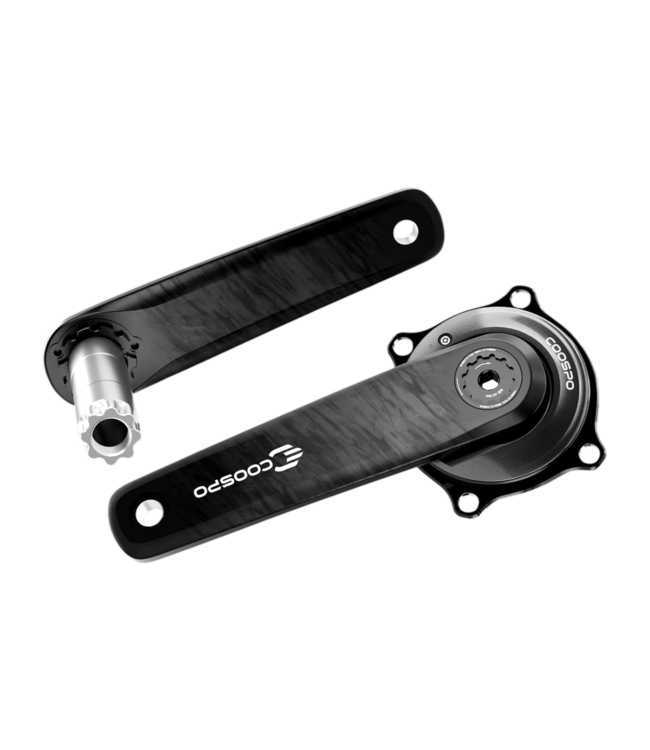 COOSPO S10 Carbon Powermeter Crankstel 24 mm Shimano Compatible