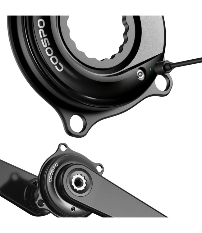 COOSPO S10 Alu Powermeter Crankstel 29 mm Sram Dub Compatible