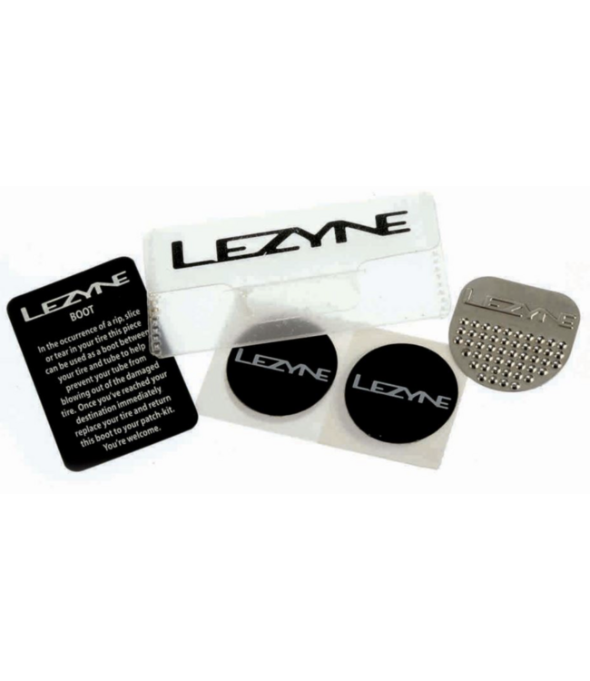 Lezyne Smart Kit Tyre Patches – Plakset met 6 lijmloze plakkers