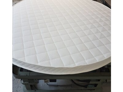 Matrassenmaker Ronde toppermatras op maat