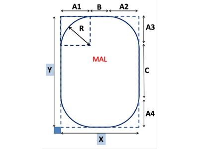 Matrassenmaker Model D6 - Ovaal babymatras