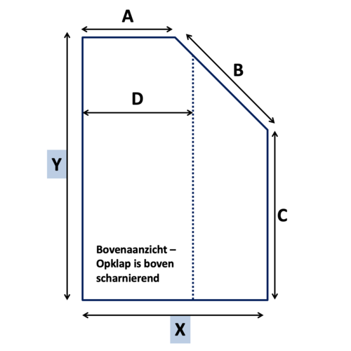 Matrassenmaker Model F1 - Frans bed opklapmatras op maat