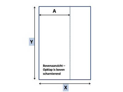 Matrassenmaker Rechthoekig topper opklapmatras - Model E1