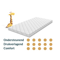 Babymatras 50x115 natuurlatex