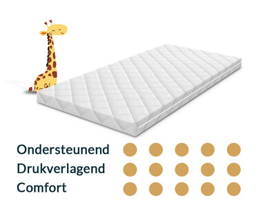 Matrassenmaker Babymatras 70x120 natuurlatex