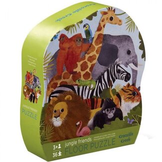 Crocodile Creek Vloerpuzzel - Jungle Friends (36-delig) | 3+
