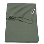 Meyco Wiegdeken Knit Basic - Forest Green 75x100 cm