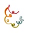 Grimm's - 6 Houten Ballen - Pastel