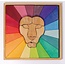 Grimm's  Regenboog Blokkenpuzzel Leeuw