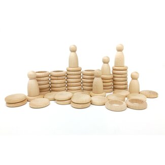 Grapat Poppetjes, Ringen en Munten (60-delig)