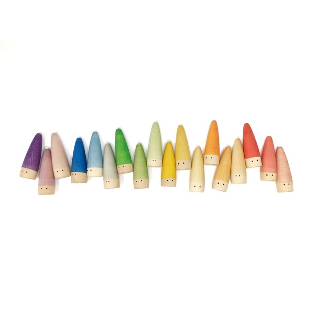Grapat - Houten Figuur Sticks (18-delig)