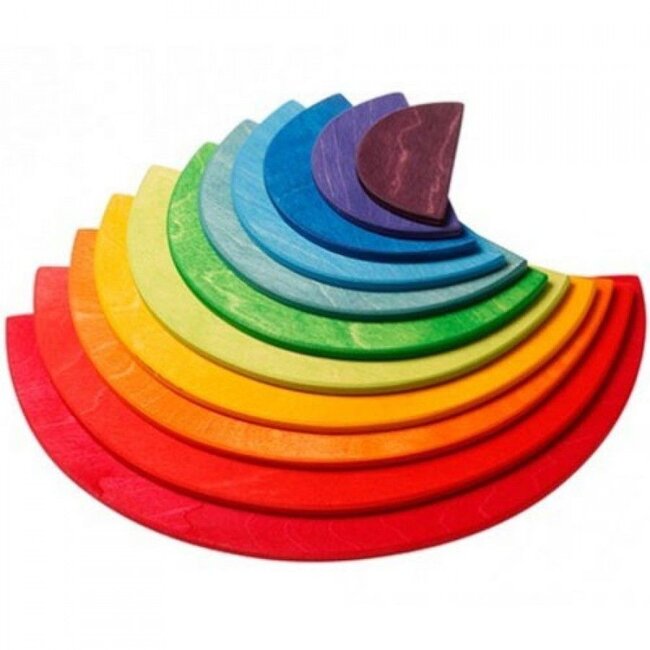 Grimm's Houten Halve Cirkels - Regenboog
