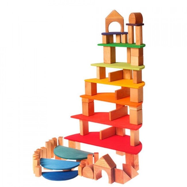 Grimm's Houten Halve Cirkels - Regenboog