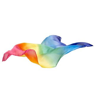 Sarah's Silks Speelzijde - Regenboog (Mini)
