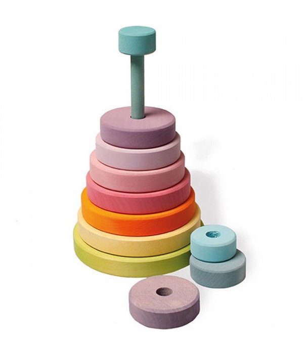 Grimm's  Grimm's - Houten Stapeltoren - Pastel