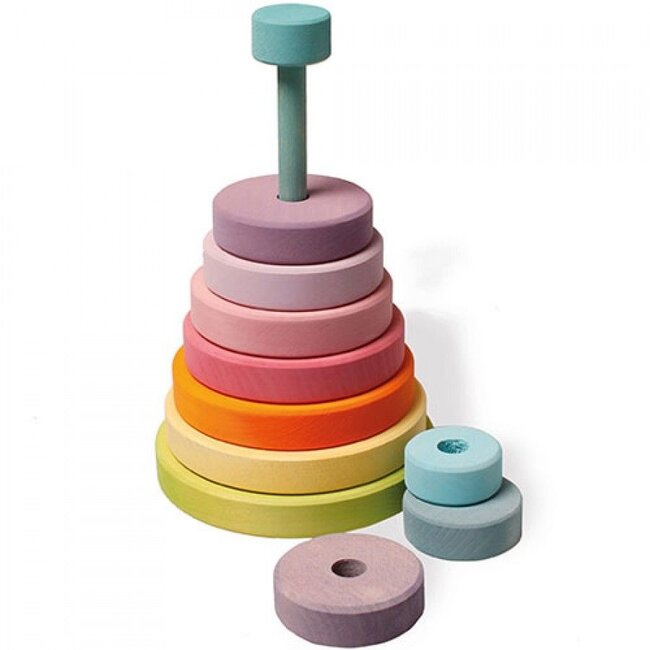Grimm's - Houten Stapeltoren - Pastel
