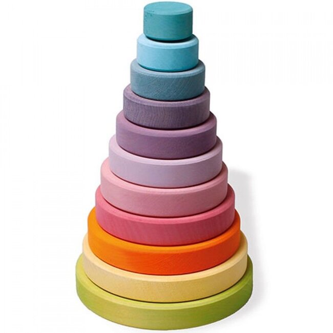 Grimm's - Houten Stapeltoren - Pastel