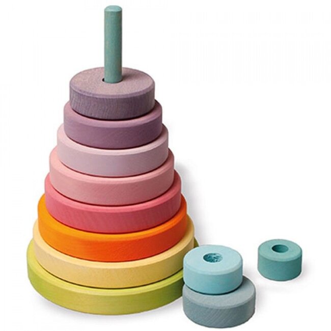 Grimm's - Houten Stapeltoren - Pastel