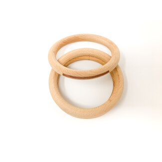 Grapat Grote Houten Ringen (3-delig)