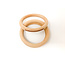 Grapat Grote Houten Ringen (3-delig)