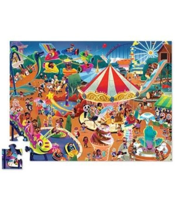 Crocodile Creek Crocodile Creek Puzzel - Day At The Fair (48-delig)| 4+