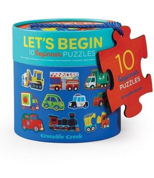 Puzzel Let's Begin - Voertuigen (10 x 2-delig) | 1+