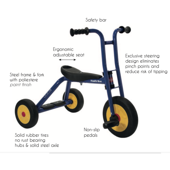 Italtrike - Atlantic - Mini Driewieler 1+