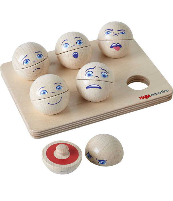 HABA HABA Education - Spel Houten Ballen Emotiemix 3+