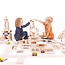 Just Blocks - Houten Blokken Set - Medium (166-delig)