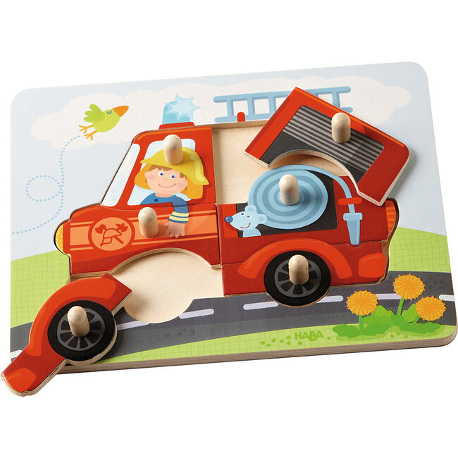 Haba - Noppenpuzzel Brandweer 1+