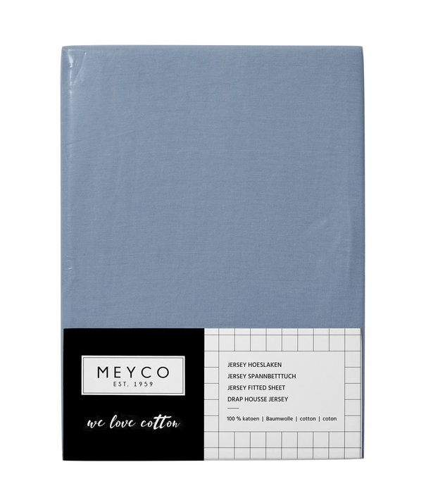 Meyco Meyco Wieg Jersey Hoeslaken  - Jeans