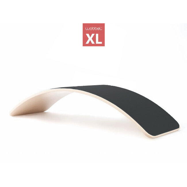 Wobbel XL Blank Gelakt - Vilt Zwart