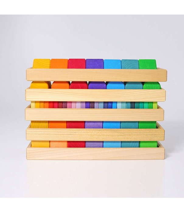 Grimm's  Grimm's- Houten Vormen & Kleuren Set (70-delig)