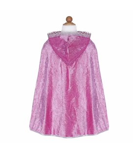 Verkleedcape Glitter - Roze | 4+